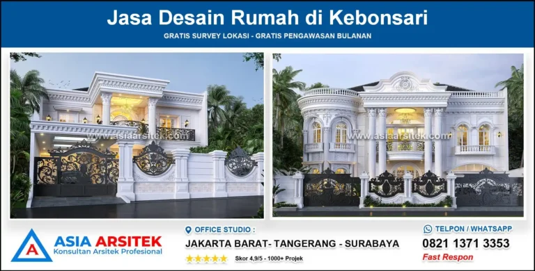Jasa Desain Rumah di Kebonsari
