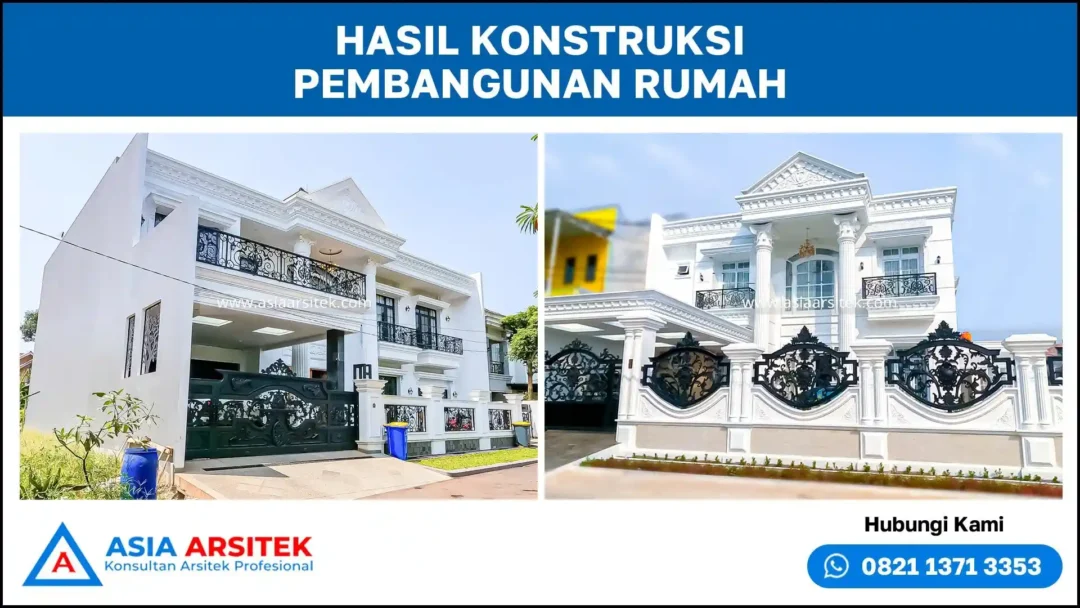 Jasa Desain Rumah di Kebonsari realisasi desain rumah