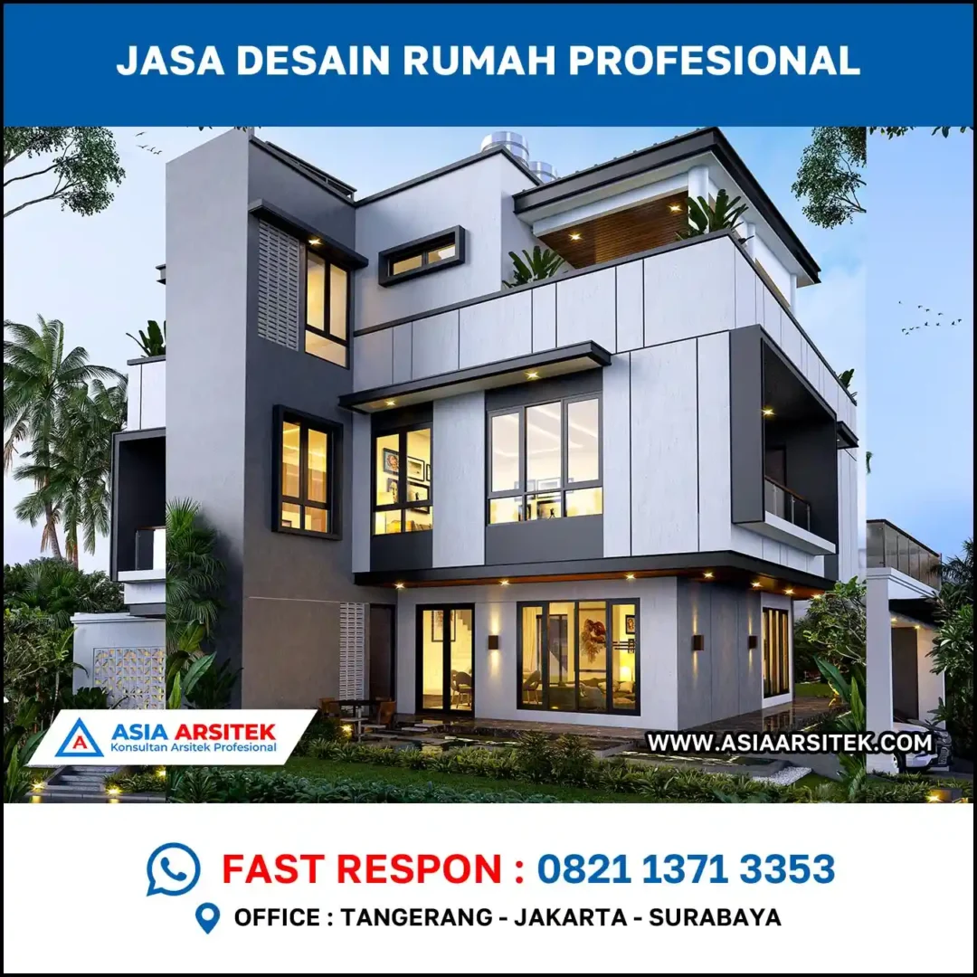 Jasa Desain Rumah di Kebraon modern