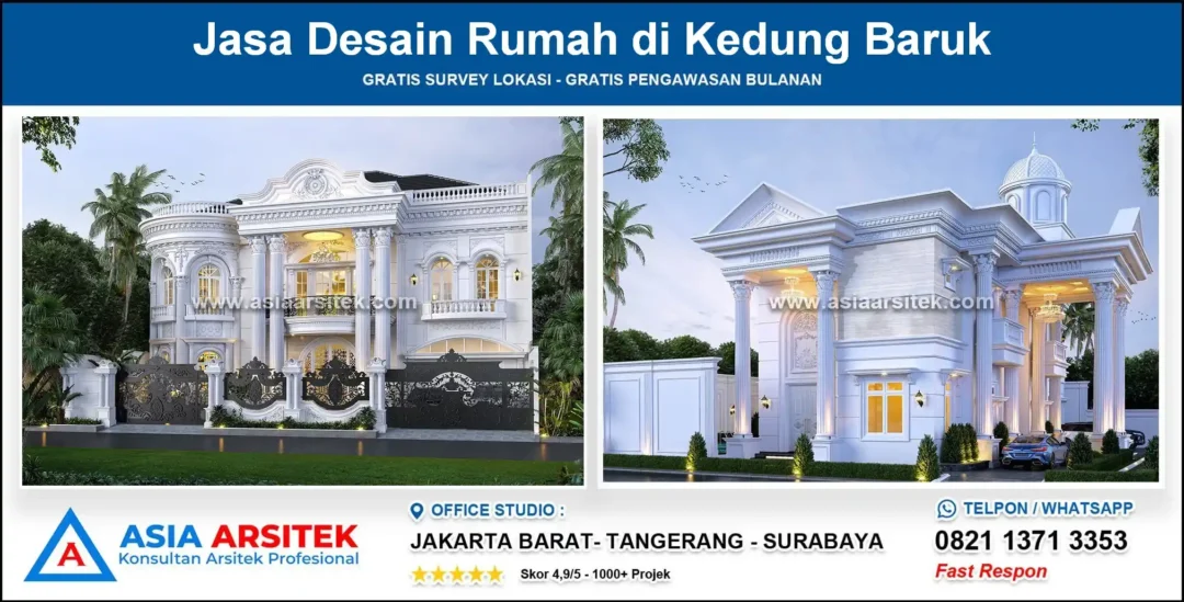 Jasa Desain Rumah di Kedung Baruk