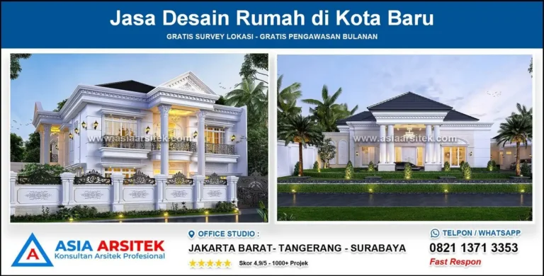 Jasa Desain Rumah di Kota Baru Bekasi