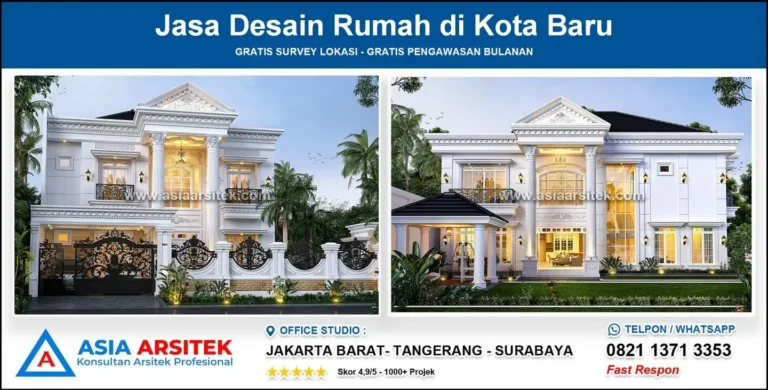 Jasa Arsitek Rumah di Kota Baru