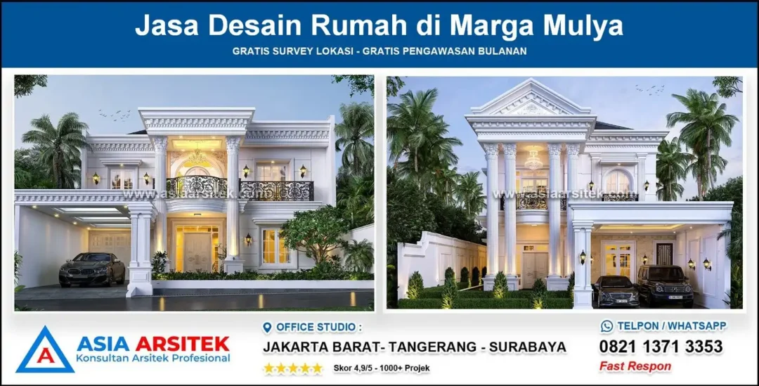 Jasa Desain Rumah di Marga Mulya Bekasi