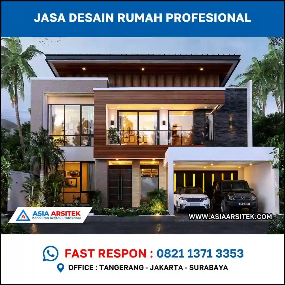 Jasa Desain Rumah di Marga Mulya Bekasi
