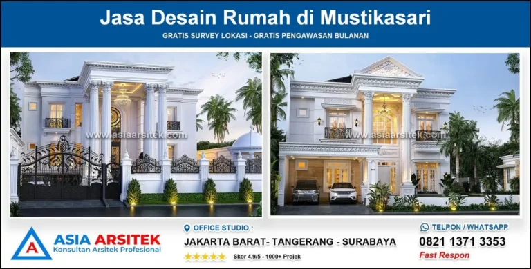 Jasa Desain Rumah di Mustikasari Bekasi