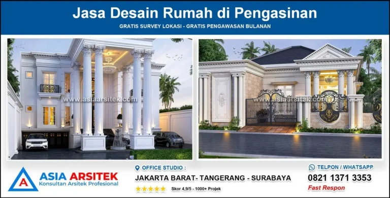 Jasa Arsitek Rumah di Pengasinan