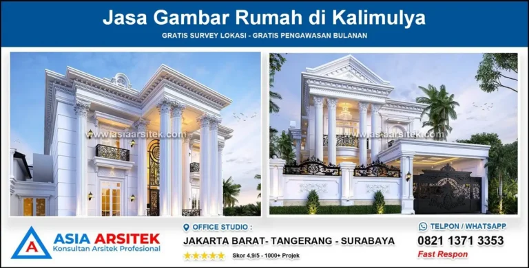 Jasa Gambar Rumah di Kalimulya
