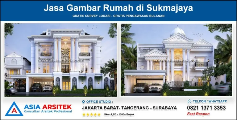 Jasa Gambar Rumah di Sukmajaya