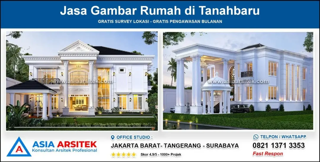 Jasa Gambar Rumah di Tanahbaru