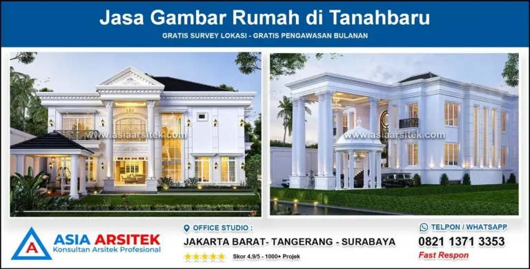 Jasa Gambar Rumah di Tanahbaru