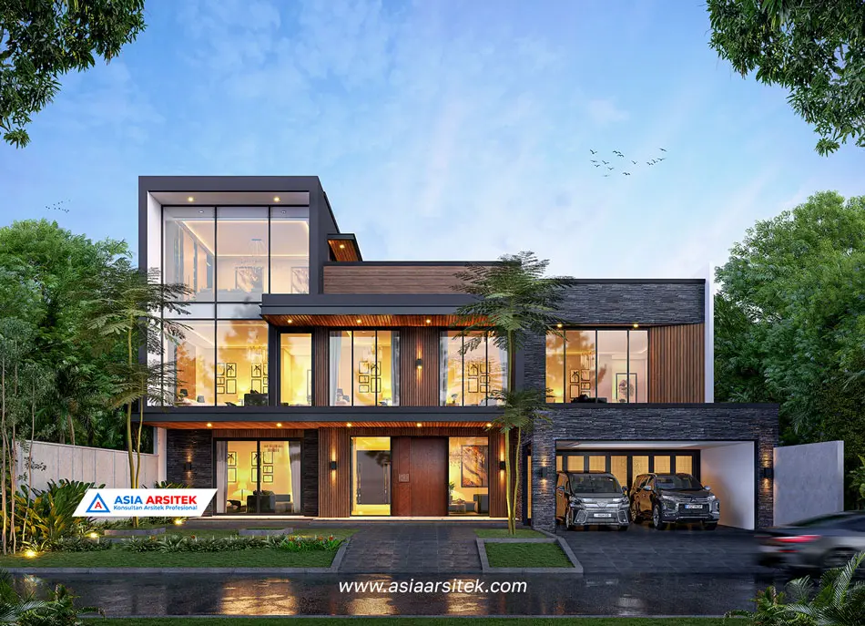 Jasa Arsitek Desain Rumah Modern 3 Lantai di Kota Bekasi 18