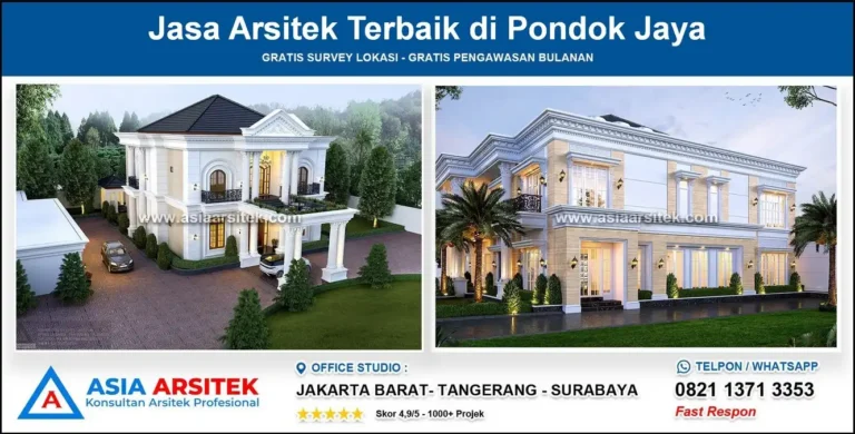 Jasa Arsitek Terbaik di Pondok Jaya