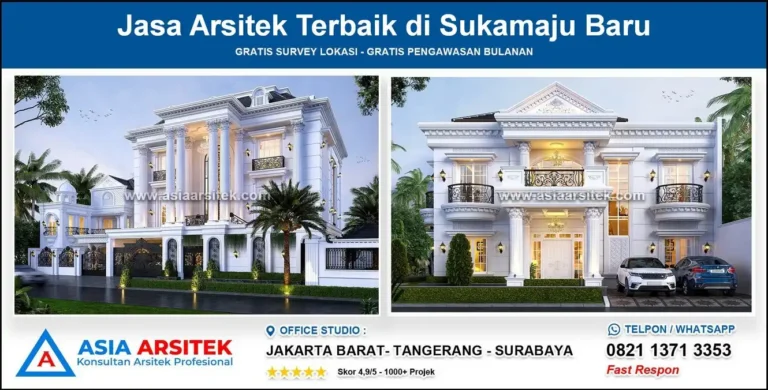 Jasa Arsitek Terbaik di Sukamaju Baru