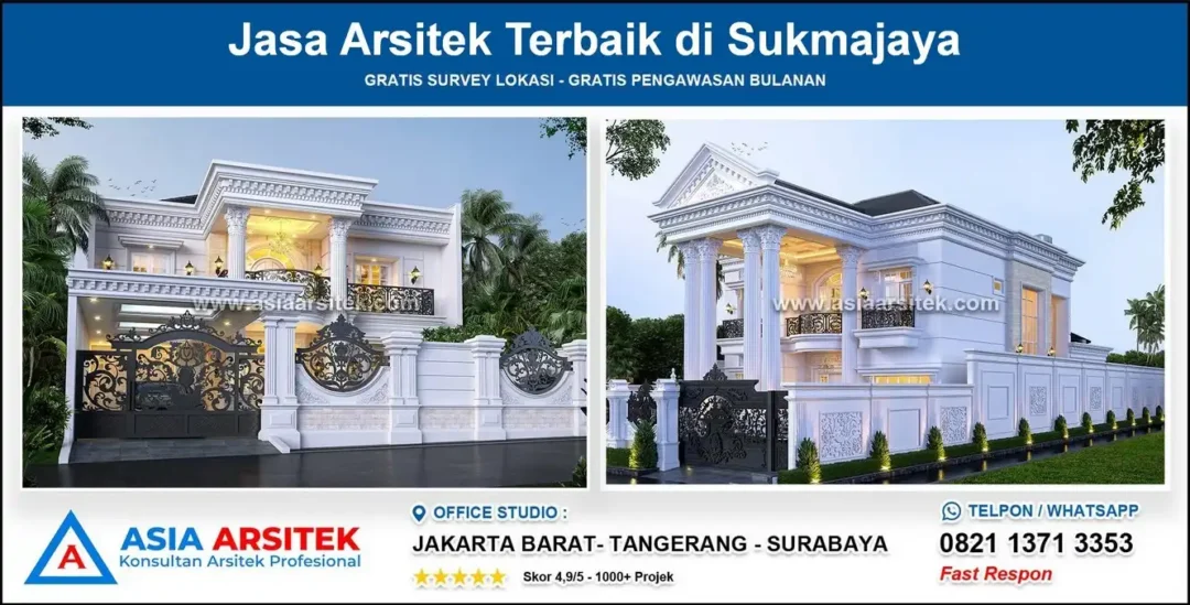 Jasa Arsitek Terbaik di Sukmajaya