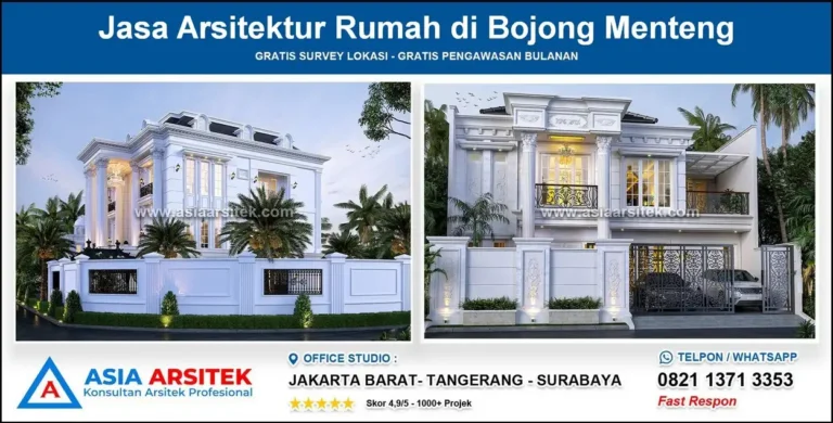 Jasa Arsitektur Rumah di Bojong Menteng