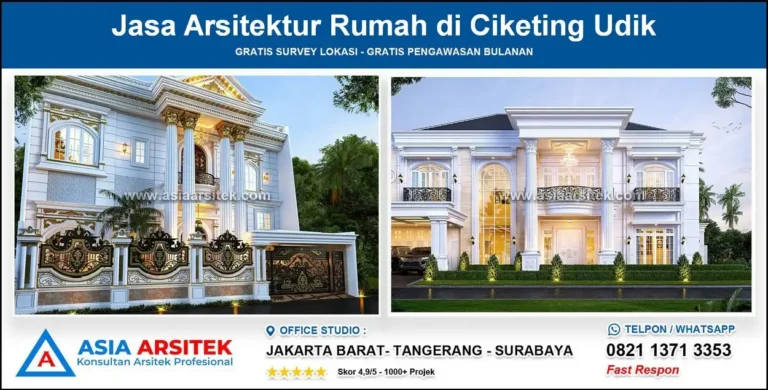 Jasa Arsitektur Rumah di Ciketing Udik