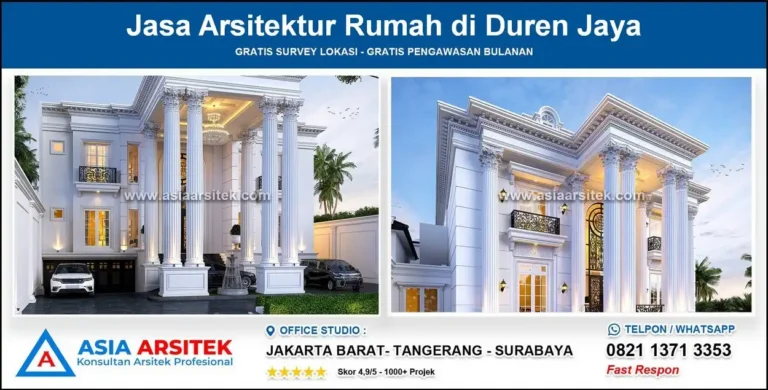 Jasa Arsitektur Rumah di Duren Jaya