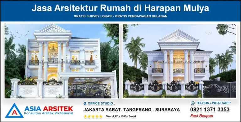 Jasa Arsitektur Rumah di Harapan Mulya