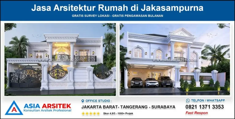 Jasa Arsitektur Rumah di Jaka Sampurna