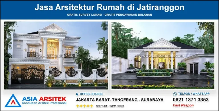 Jasa Arsitektur Rumah di Jatiranggon