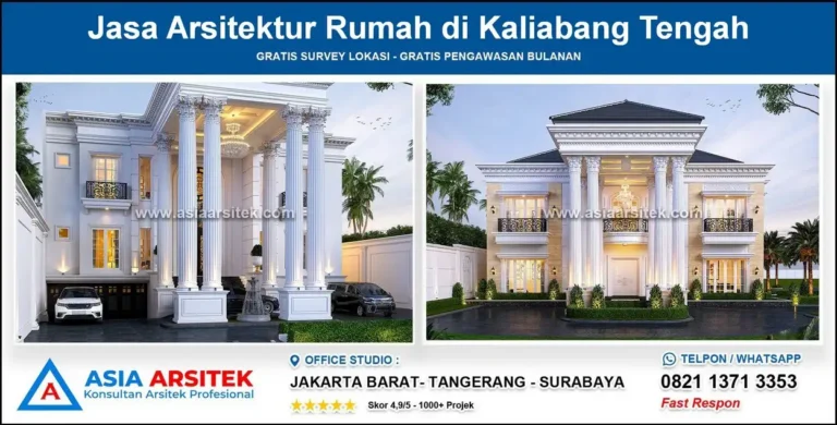 Jasa Arsitektur Rumah di Kaliabang Tengah