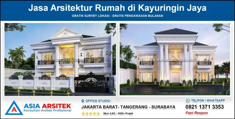 Jasa Arsitektur Rumah di Kayuringin Jaya