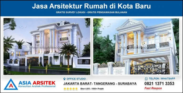 Jasa Arsitektur Rumah di Kota Baru