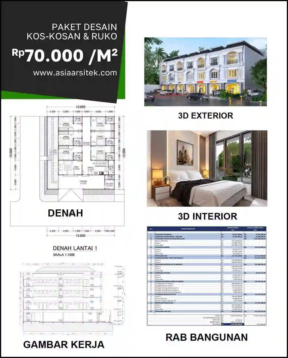Jasa Arsitektur Rumah di Pekayon Jaya