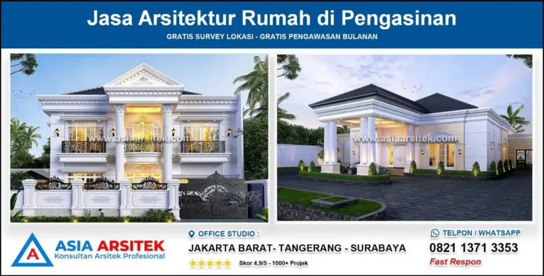 Jasa Arsitektur Rumah di Pengasinan