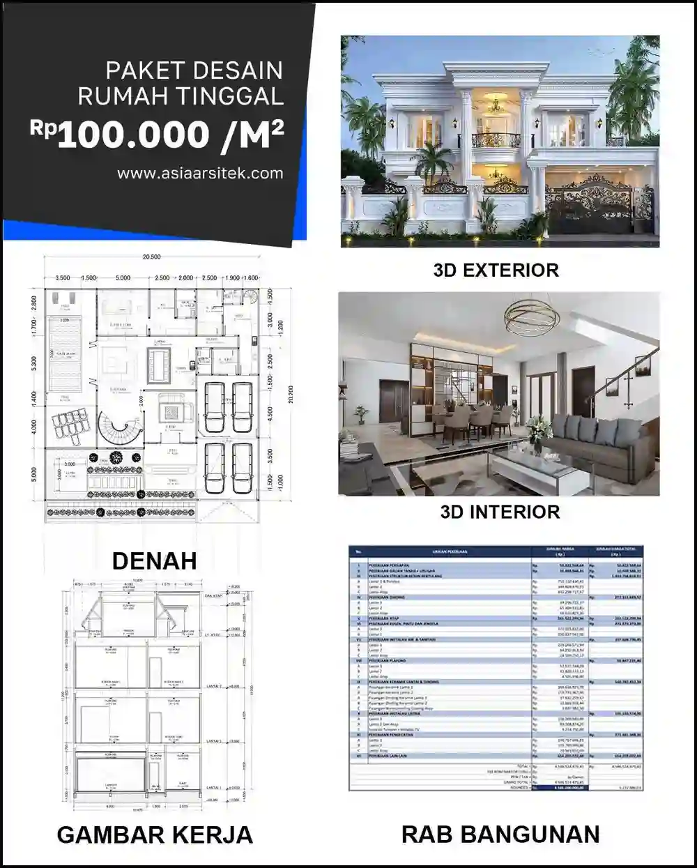 Jasa Arsitektur Rumah di Pengasinan