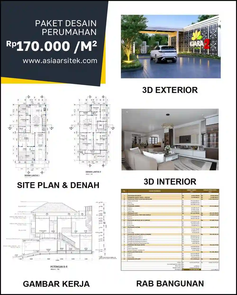 Jasa Arsitektur Rumah di Pengasinan
