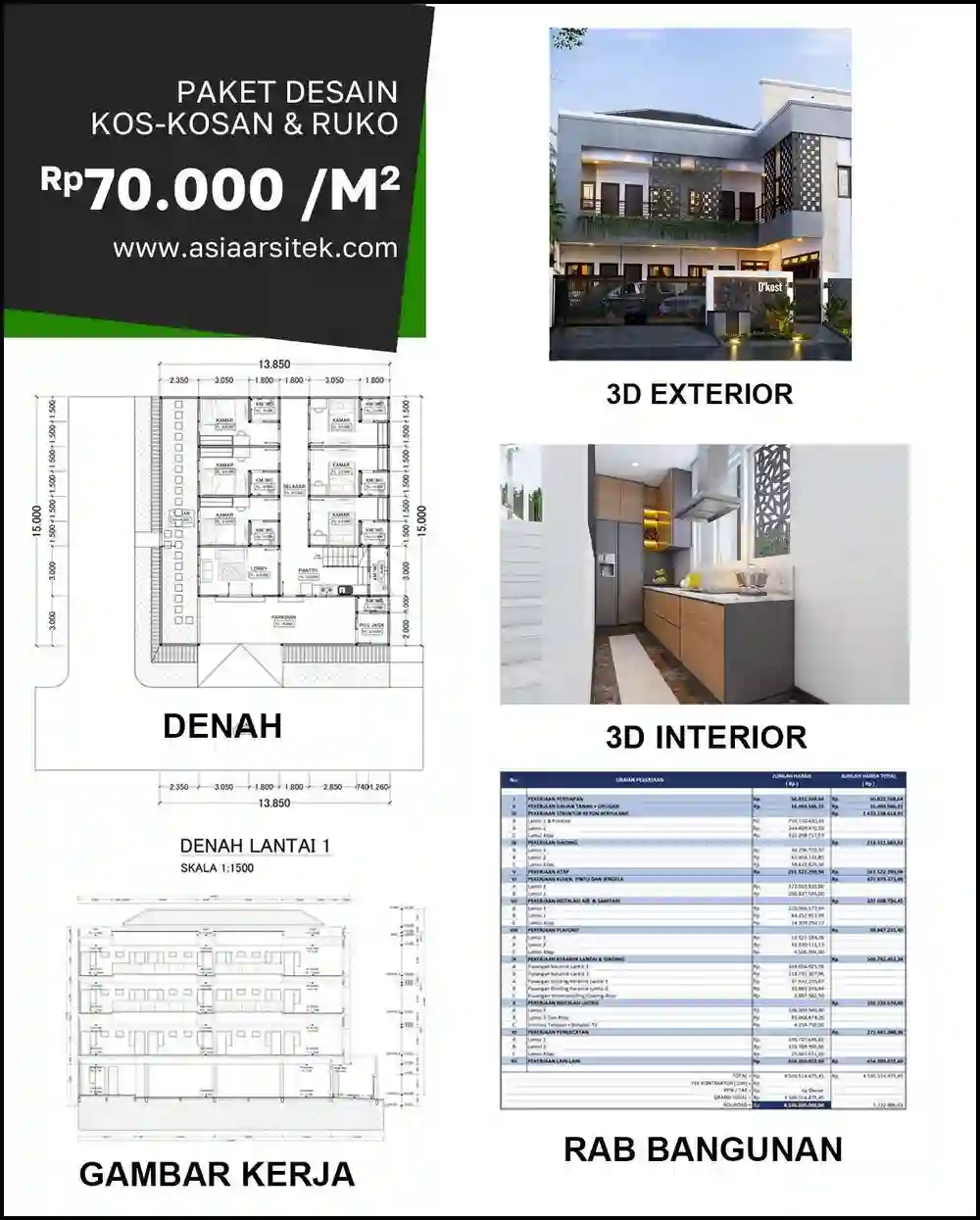 Jasa Arsitektur Rumah di Perwira