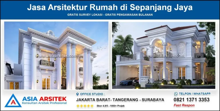 Jasa Arsitektur Rumah di Sepanjang Jaya
