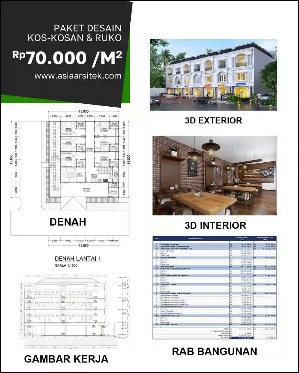 Jasa Arsitektur Rumah di Sumur Batu