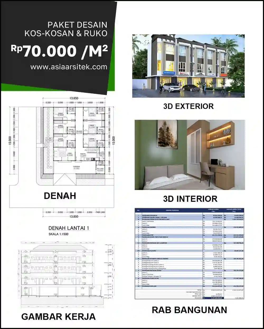Jasa Arsitektur Rumah di Teluk Pucung