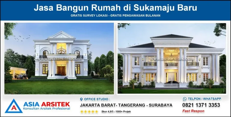 Jasa Bangun Rumah di Sukamaju Baru