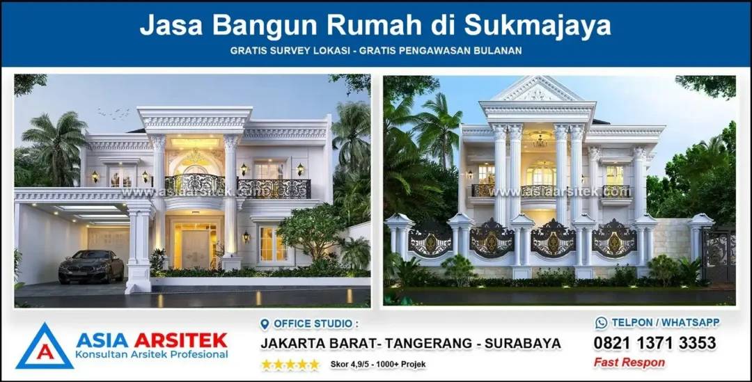 Jasa Bangun Rumah di Sukmajaya