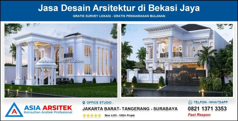 Jasa Desain Arsitektur di Bekasi Jaya
