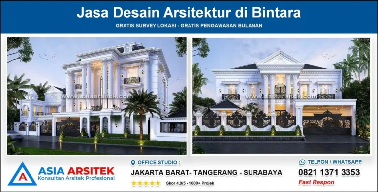 Jasa Desain Arsitektur di Bintara