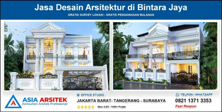 Jasa Desain Arsitektur di Bintara Jaya