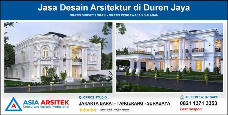 Jasa Desain Arsitektur di Duren Jaya