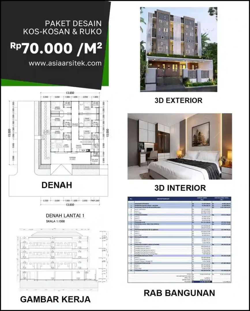 Jasa Desain Arsitektur di Harapan Baru Bekasi