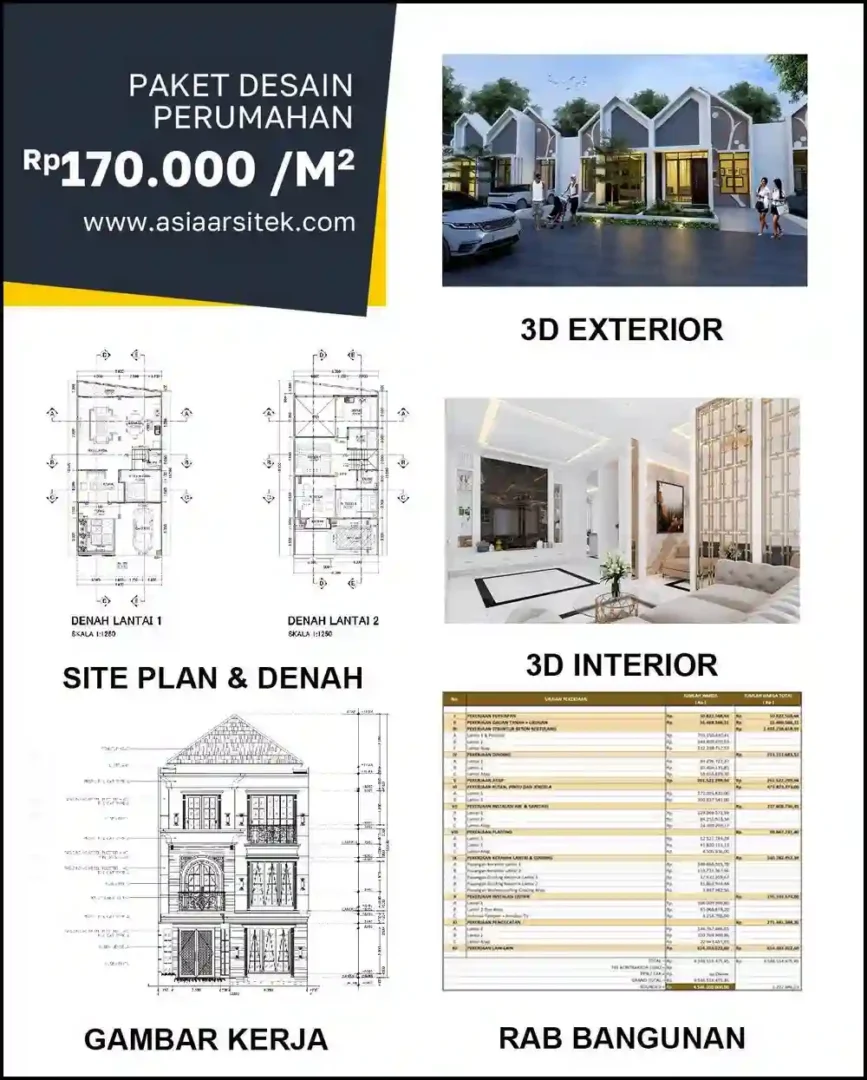 Jasa Desain Arsitektur di Harapan Jaya