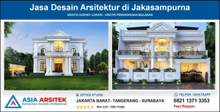 Jasa Desain Arsitektur di Jaka Sampurna