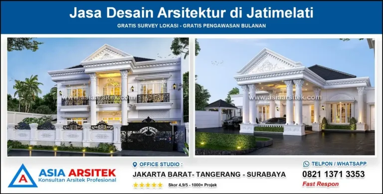 Jasa Desain Arsitektur di Jatimelati Bekasi