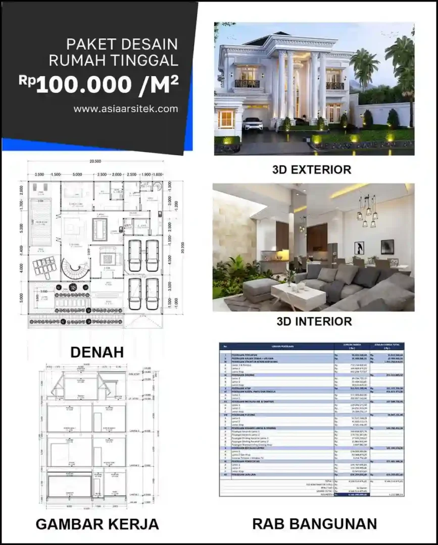 Jasa Desain Arsitektur di Jatimelati Bekasi