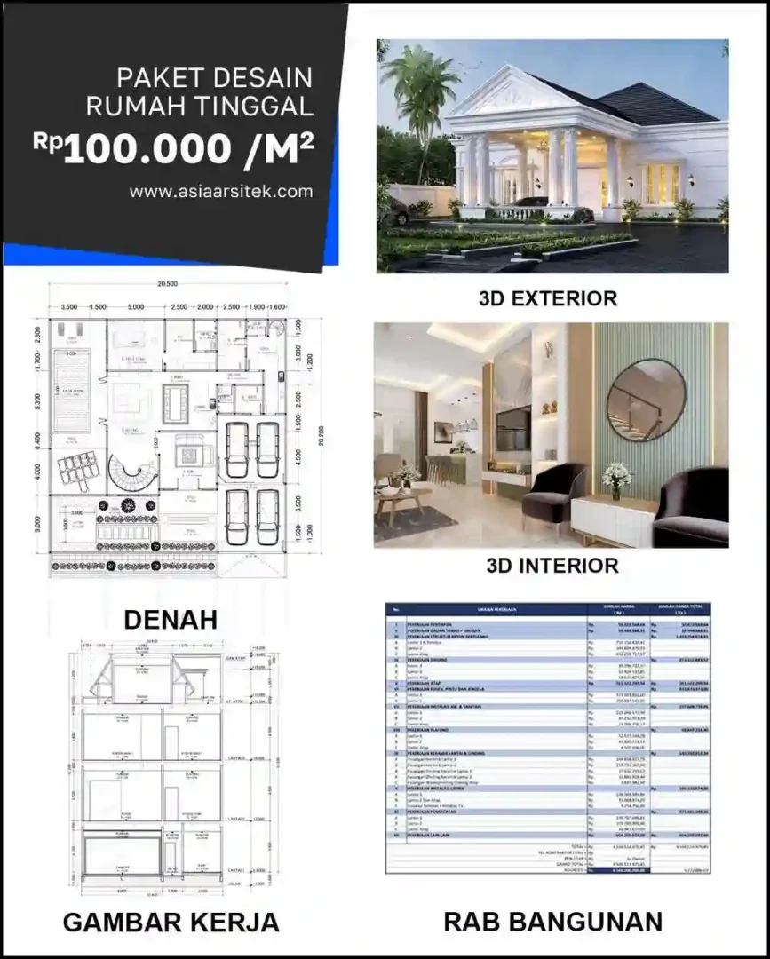 Jasa Desain Arsitektur di Jatiraden Bekasi