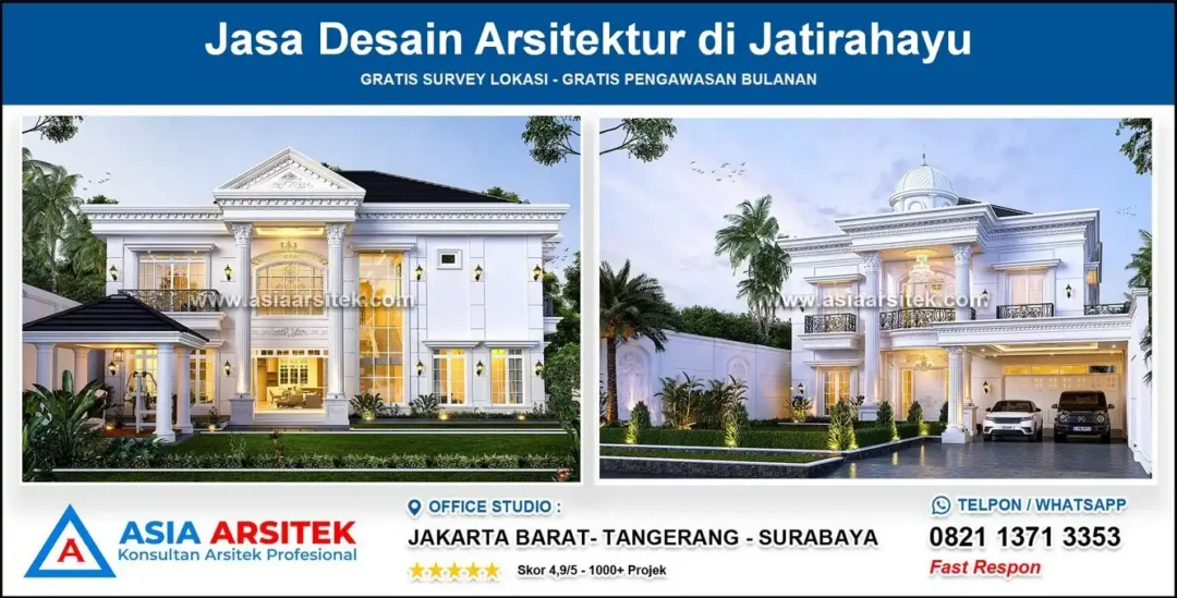 Jasa Desain Arsitektur di Jatirahayu Bekasi