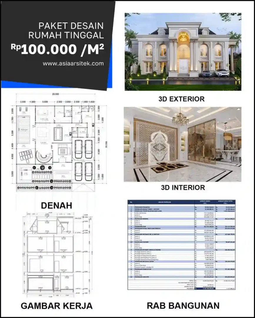 Jasa Desain Arsitektur di Jatirangga Bekasi