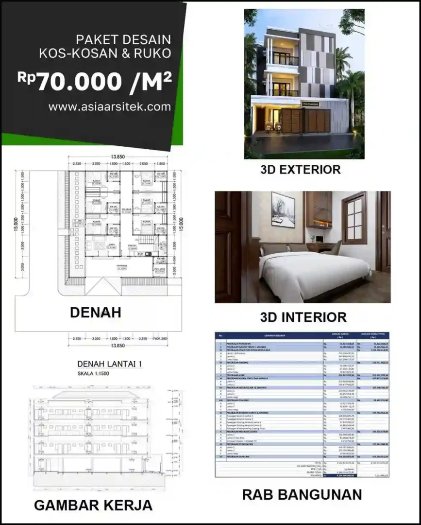 Jasa Desain Arsitektur di Jatirangga Bekasi